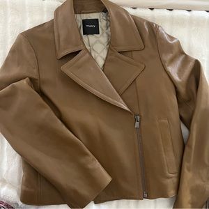 Theory leather jacket